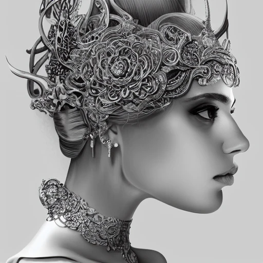 intricate, elegant, highly detailed, masterpiece, trending on artstation, digital art, look at viewer, beautiful fashion and dreamlike and charming, 3d,  photorealistic