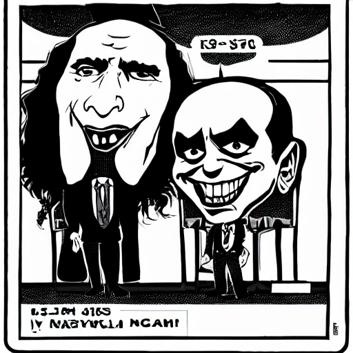 Joker, Netanyahu
 