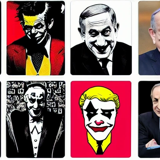 Joker, Netanyahu, solitaire 
 