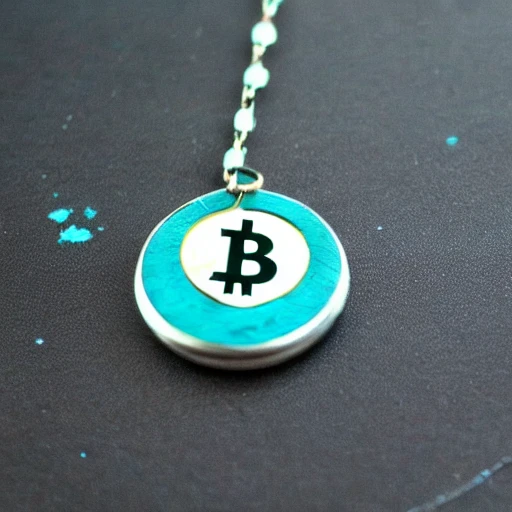 necklace, bitcoin, turquoise，lineart, wood-caving, grafitti