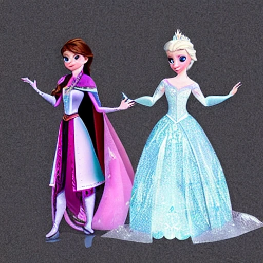 Frozen princesses