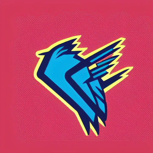 thunder bird logo in the style Ivan Chermayeff, in the style of Tom Geismar, by Shepard Fairey, by Banksy, vector design illustration,cartoon, pen and in logo design, branding logo print