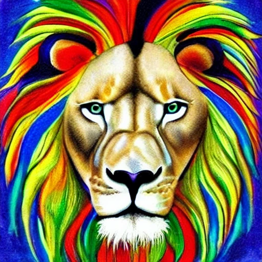 lion, Trippy