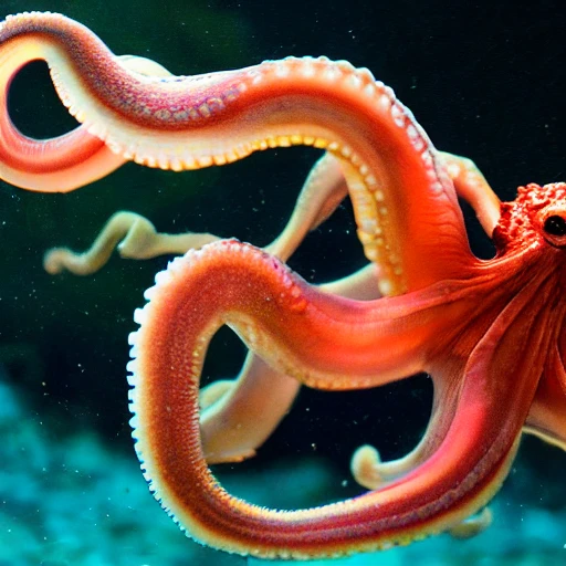 Octopuses caught on camera throwing things at each other extreme realistic