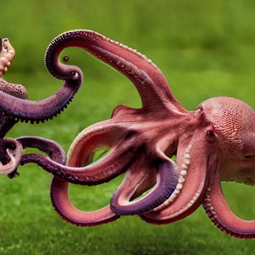 Octopuses caught on camera throwing things at each other extreme realistic