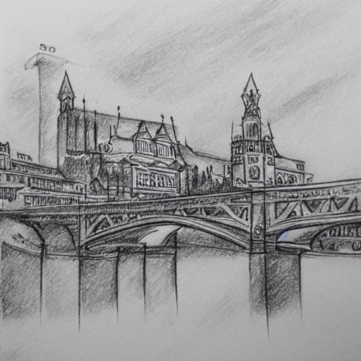 Mainz pencil sketch