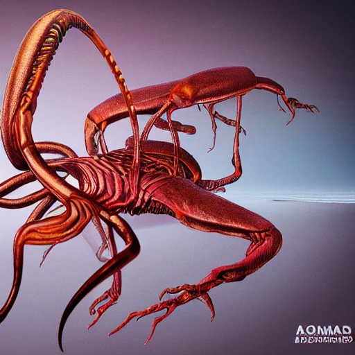 A = (bh )/2, CGI, Concept Art, Digital Art, Surrealist, alien myriapod biological, anatomical, very highly detailed | a^2 + b^2 = c^2 , Detailed and Intricate, Surrealist CGI, Digital Art, Hard Edge Painting, Very highly detailed