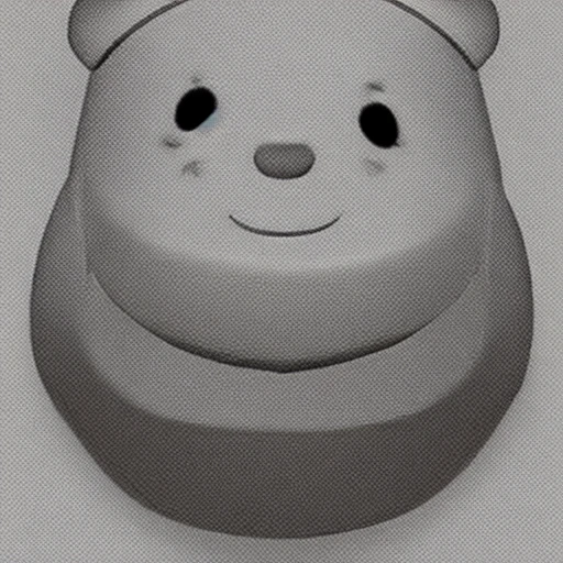 kakao emoticon, cute and adorable, character, Pencil Sketch, animal