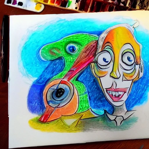 , Water Color, Cartoon, Cartoon, 3D, Pencil Sketch, Water Color, Trippy