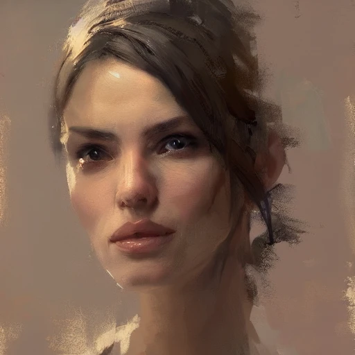 Professional painting of a beautiful woman by Jeremy Mann, Rutko ...