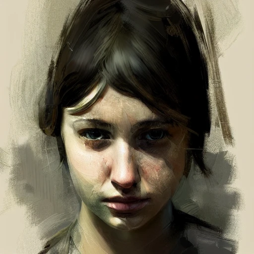 Professional painting of an arrested teen mugshot by Jeremy Mann ...