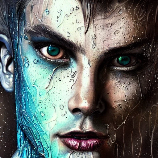 color digital line art, drippings, paper texture, beautiful men portrait character, wearing a intricate detailed outfit, gorgeous eyes, beautiful face, dynamic pose, elaborate, dramatic lighting, wlop, loish, artgerm, arcane style, Ink Dropped in water, frosted tips hair, grunge t-shirt, perfect shading, elaborate, epic composition, octane render, unreal engine, 8k, extremely detailed, ultra realistic HDR, tie, detailed portrait, cell shaded, concept art, pixiv. cinematic dramatic atmosphere, sharp focus, volumetric lighting, cinematic lighting, studio quality, model version: Diffusion Beecustom arcane diffusion v3, Negative Prompt, cgi, elegant ultra details bodies +++, ultra details heads +++, ultra doll, details nipples, ultra Details anatomy +++, blurry, fuzzy, details arms +++, details fingers +++, details hands +++, tiling, mutated, out of frame, cloned face, Pencil Sketch
