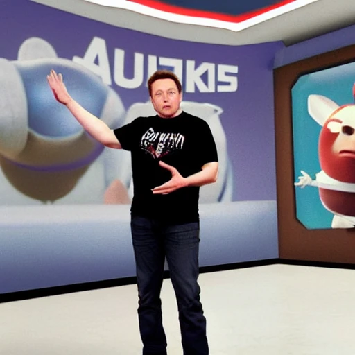 Elon musk with a t-shirt with the text FREEDOM in a Pixar movie, 3d , realistic, highly detailed, rendered, cartoon 
