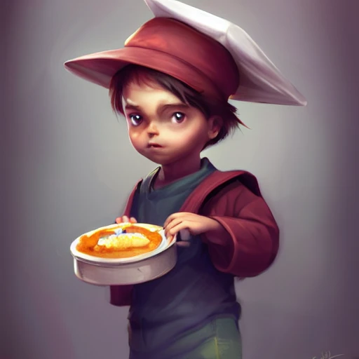 a poor kid hold degree cap and looking food, elegant, digital painting, artstation, concept art, smooth, sharp focus, illustration, kagaya arts, highly detailed, 