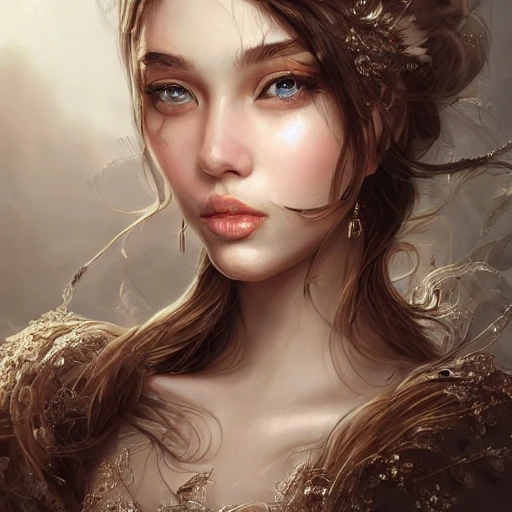 Very detailed. intricate, elegant, highly detailed, trending on artstation, digital art, perfect face, perfect eyes, perfect composition, by Stanley Artgerm Lau, beautiful perfect face, Dear Ella