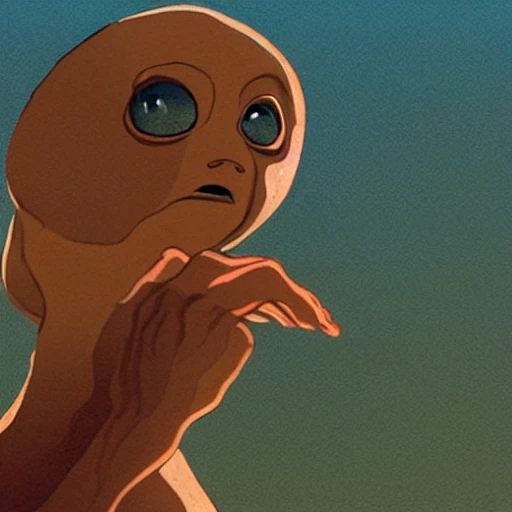 illustration, E.T. the Extra-Terrestrial, movie