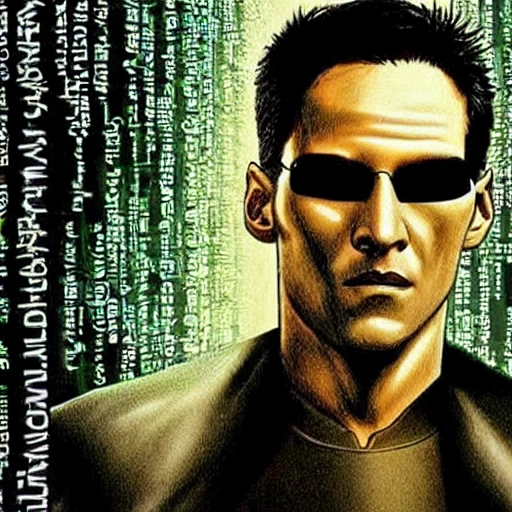 illustration, the matrix, movie