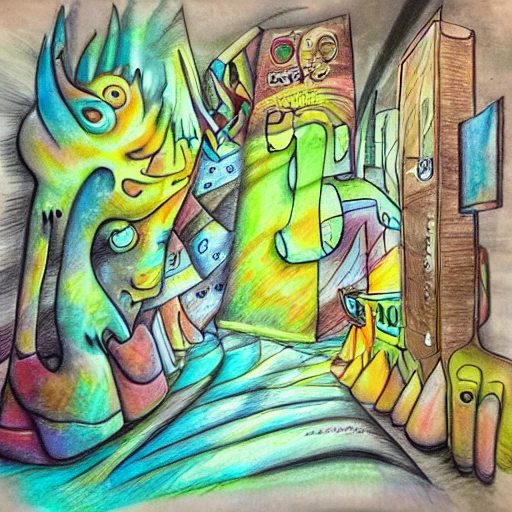 , Trippy, 3D, Cartoon, Pencil Sketch, Water Color, Oil Painting - Arthub.ai