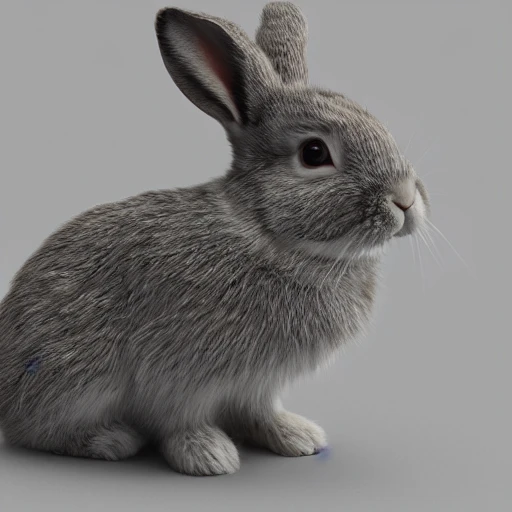 rabbit, 3D