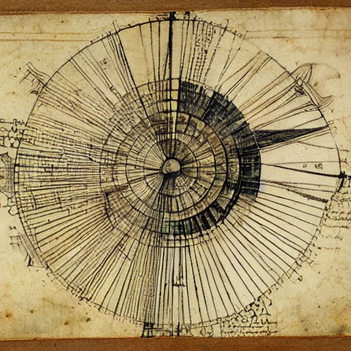 highly detailed mechanical diagrams and sketches, codex, sharp focus, by Leonardo da Vinci