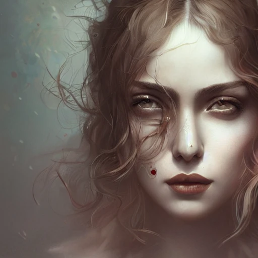 1girl, beautiful mature female, upper body, medium shot, masterpiece, look at viewer, focus on face, {{beautiful detailed face}}, brown eyes, lips, bare shoulders, extremely detailed, 8K wallpaper, by Tom Bagshaw, Water Color
generated
