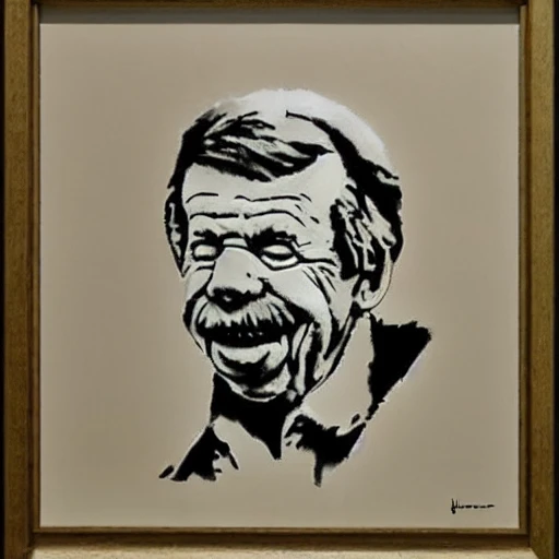 Vaclav Havel, Banksy style