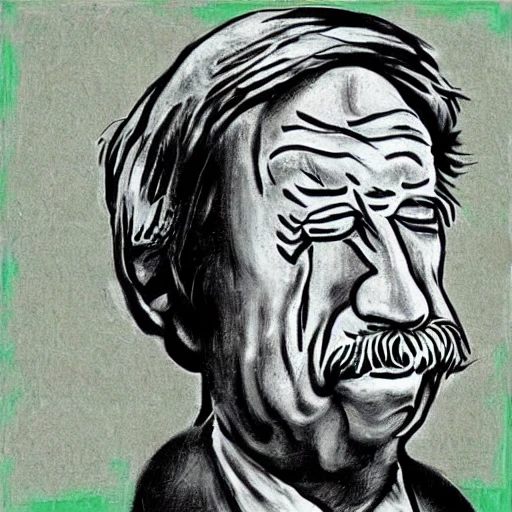 Vaclav Havel, Pablo Picaso style
