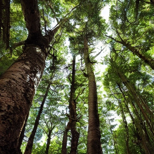 forêt millénaire arbres anciens, Trippy