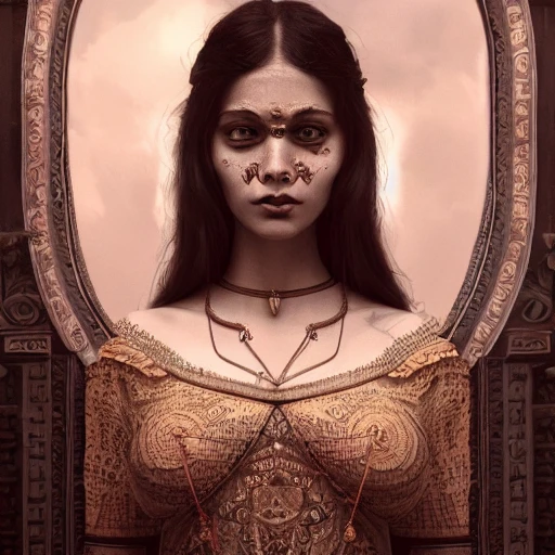 east indian woman, a real perfect female body of beautiful brunette, glasses, perfect face, intricate, elegant, highly detailed, trending on artstation, by Tom Bagshaw and Seb McKinnon, 150mm portrait, photography, epic cinematic, octane render , denoise, photograph with a Hasselblad H3DII, extremely detailed

, 3D, 3D