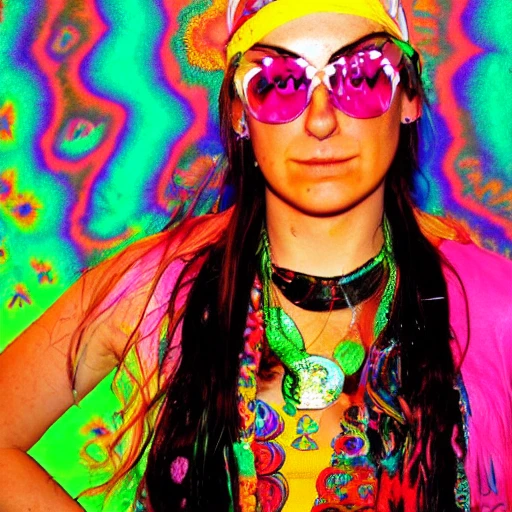 Amanda Sanchez hippie , Trippy