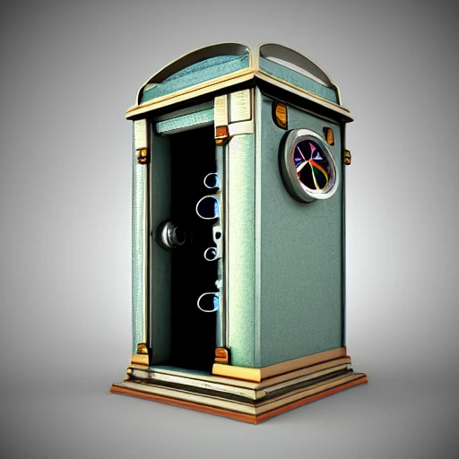 time machine, 3D