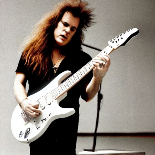 yngwie malmsteen playing white stratocaster