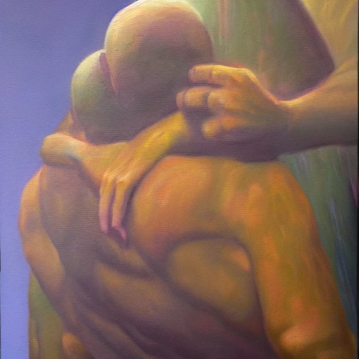 the last generation of humanity, Oil Painting,