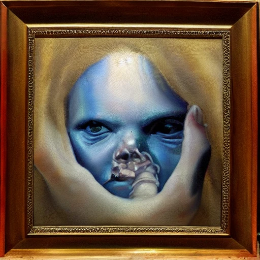 the last generation of humanity, Oil Painting,, 3D