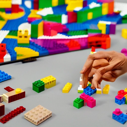 Like opening a wrapped up Lego set, Meaningful work at the sweet spot between strategy and design, keep grooving