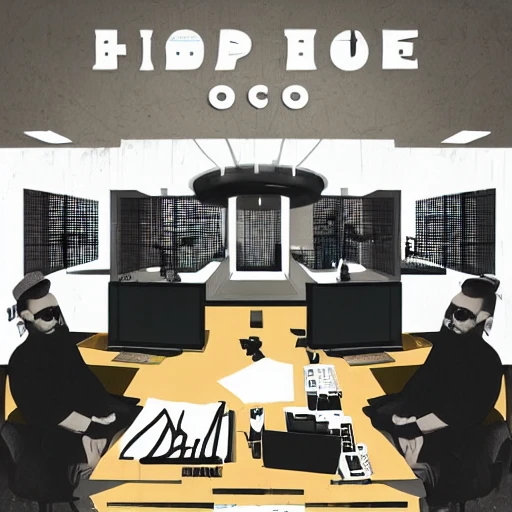 album cover hip hop future office design hypster