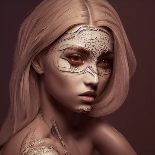 a perfect painting of a sexy woman, perfect face, gorgeous, intricate, extremely detailed, 3d, trending on artstation