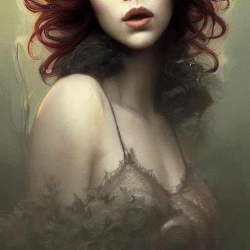 redshift style, a real perfect female body of beautiful brunette, glasses, perfect face, intricate, elegant, highly detailed, trending on artstation, by Tom Bagshaw and Seb McKinnon, 150mm portrait, photography, epic cinematic, octane render , denoise, photograph with a Hasselblad H3DII, extremely detailed