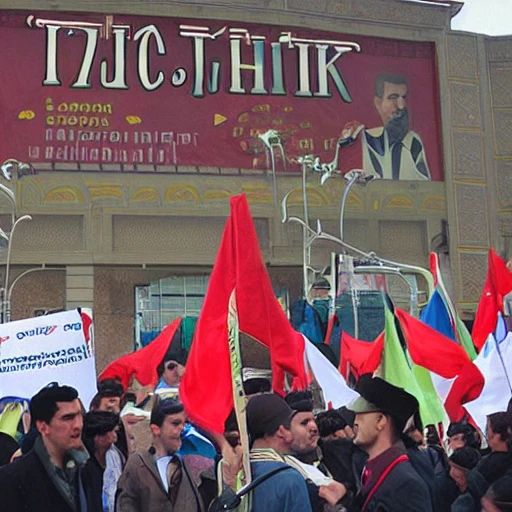 A slogan that says "Pan-Tajikism"