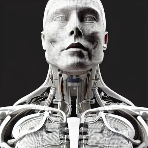cyborg Elon Musk| with a visible detailed brain| muscles cable wires| biopunk| cybernetic| cyberpunk| white marble bust| canon m50| 100mm| sharp focus| smooth| hyperrealism| highly detailed| intricate details| carved by michelangelo

Cyborg
Elon Musk
