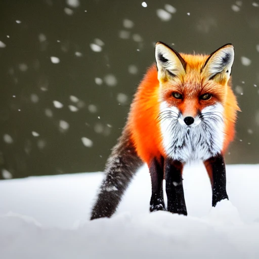 Canon EOS 5D Mark III | Red Fox in the Snow | 340 mm

