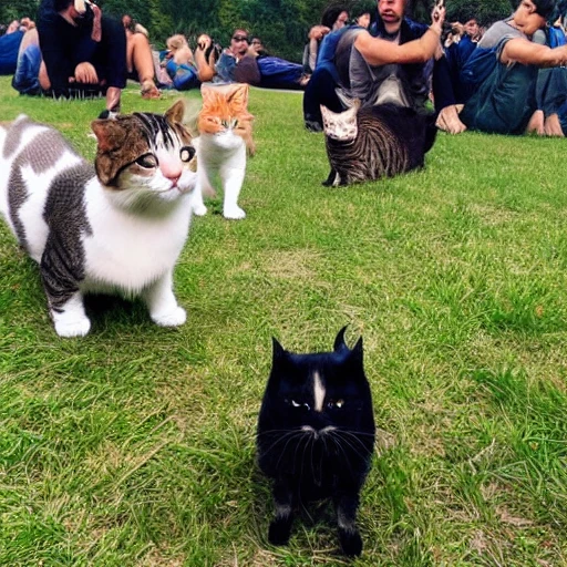 Awakenings Festival with cats