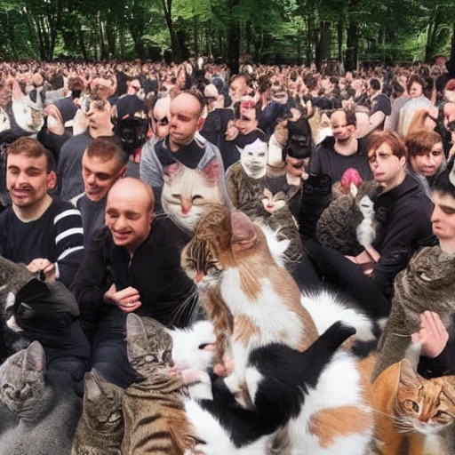 Awakenings Festival but with cats