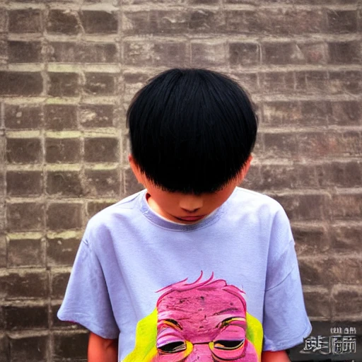 Chinese boy, Trippy