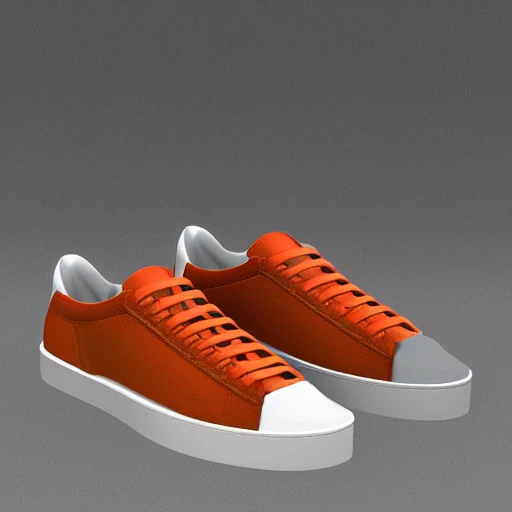 Sneakers named ZAPEX, 3D