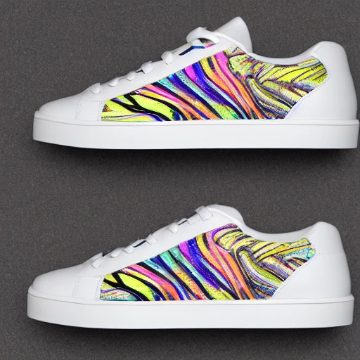 Sneakers named ZAPEX, 3D, Trippy