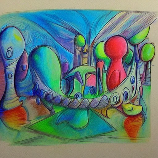  Cartoon, Trippy, Oil Painting, Water Color, Pencil Sketch, 3D