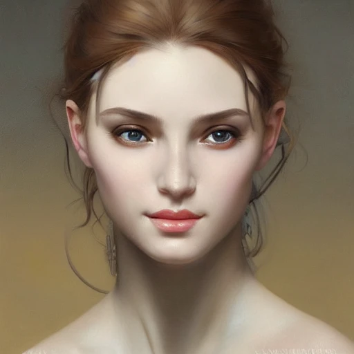 A perfect painting of a sexy lady, perfect small face, gorgeous, highly detailed hair, 3d, trending on artstation, intricate, elegant, highly detailed, digital painting, concept art, smooth, sharp focus, art by artgerm and greg rutkowski and alphonse mucha, 8k,realistic:1.6,smile