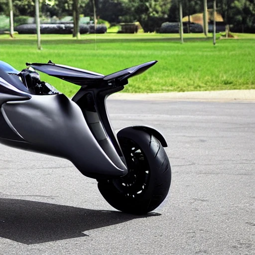 A flying motorcycle, also known as a hoverbike, is a fictional vehicle that combines the capabilities of a motorcycle and a helicopter. It uses one or more engines to lift the vehicle off the ground and propel it through the air, allowing it to hover and move in any direction. The vehicle typically has a streamlined design with a saddle for the rider and handlebars for control. Some models may also have wings or other aerodynamic features to enhance stability and maneuverability.

The flying motorcycle uses a combination of aerodynamic lift and thrust to achieve flight. The engines, which are typically mounted on the sides of the vehicle, generate vertical lift to lift the motorcycle off the ground. They also provide forward thrust to propel the vehicle through the air. The rider controls the direction and speed of the motorcycle using the handlebars, which are connected to the engines and other flight systems.

The flying motorcycle may also have other advanced features, such as the ability to transition between horizontal and vertical flight, or to hover in place. It may also have sensors and other technology to assist with navigation and safety. Overall, the flying motorcycle is a highly advanced vehicle that offers the freedom and thrill of motorcycle riding with the added capability of flight.