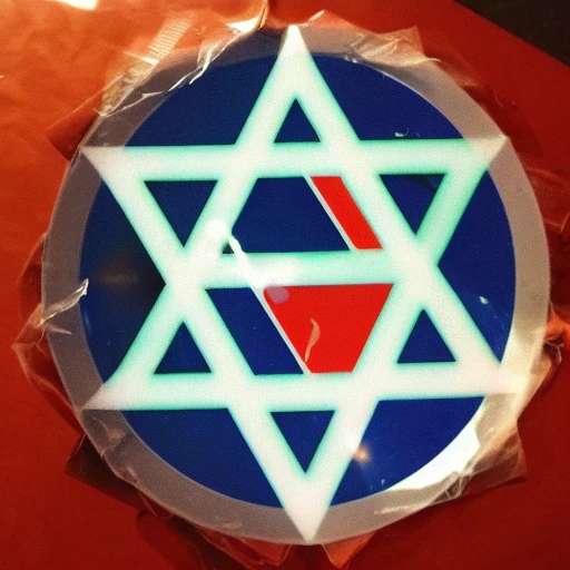 Star Of David with the text "DataPlate" on it